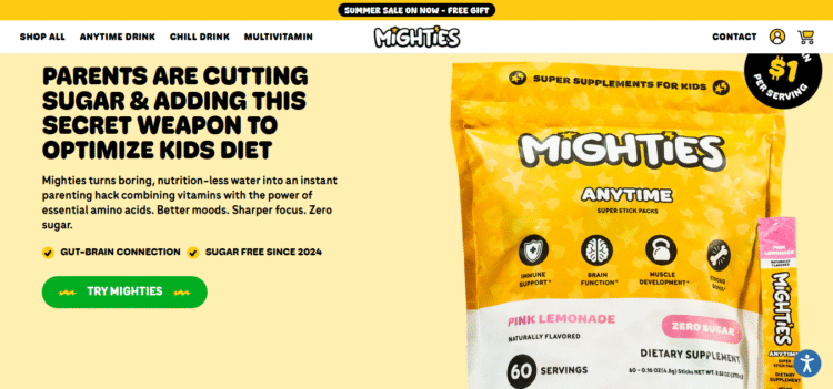Mighties Anytime Kids Drink